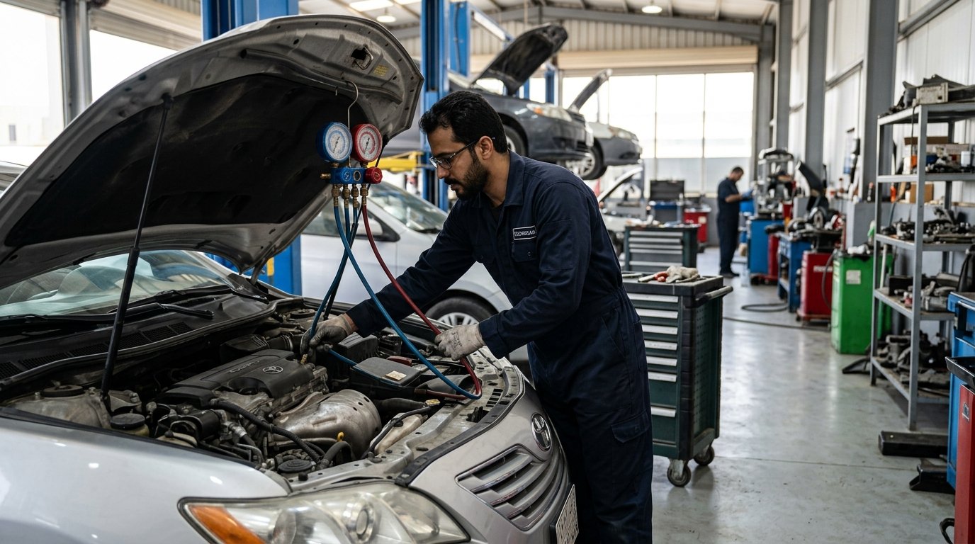 صيانة تكييف السيارات
